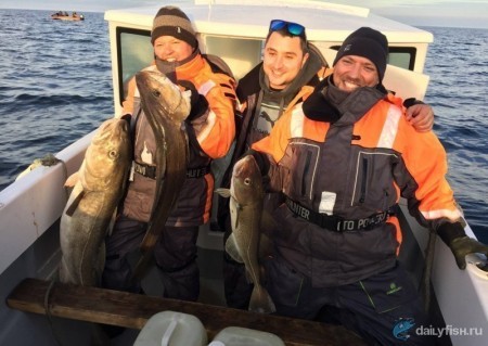 Морская рыбалка на лодке Баркас МФБ, Баренцево море
