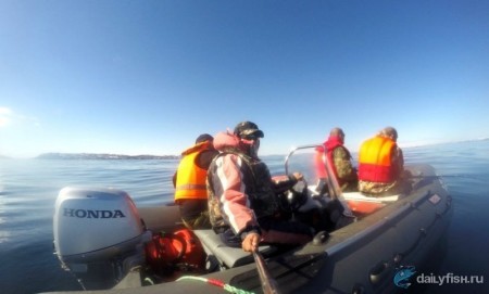 Морская рыбалка на лодке Посейдон 520, Баренцево море