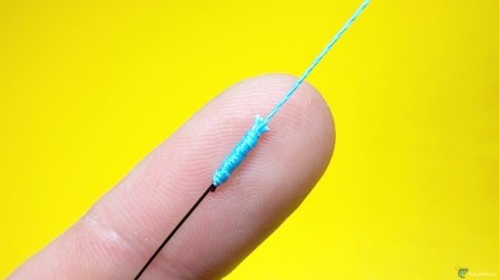 Рыболовный узел double alberto knot. Самый крепкий узел для флюорокарбона и плетенки