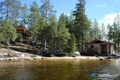 Рыболовная база на о. Пяозеро фото